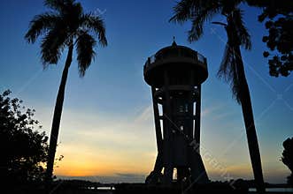 Sunset at Upper Seletar Reservoir
