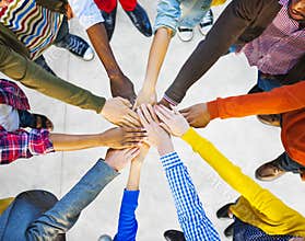 Group of Diverse Multiethnic People Teamwork