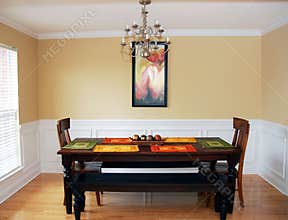 Simple Elegant Dining Room