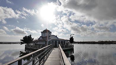 Saint Nicholas Monastery located at Porto Lagos, Greece