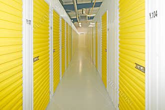 Self storage units