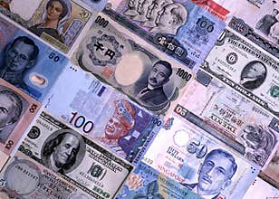 Foreign currencies notes