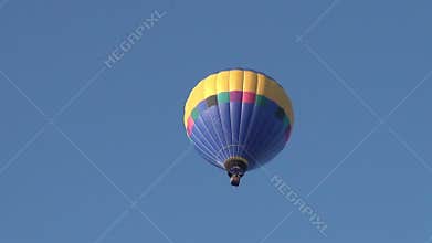 Colorful hot air balloon