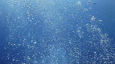 Air Bubbles in the Blue Water