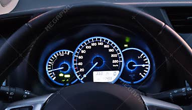 Car Dashboard interior