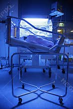 Baby in a hospital