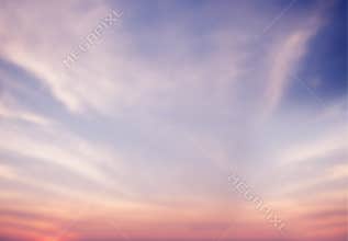 Blue and Pink Sky Background