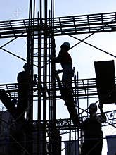 Construction Workers in Outline