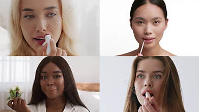 Self care routines featuring beauty products for pampering at home