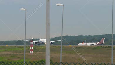 ANA Airways aircraft take off