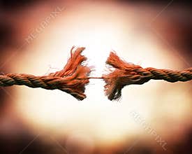 Broken old string