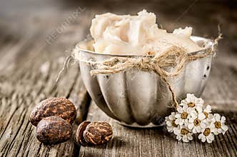 Shea butter and nuts