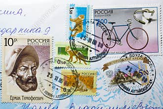Old post envelope
