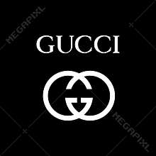 Gucci fashion brand vector logo