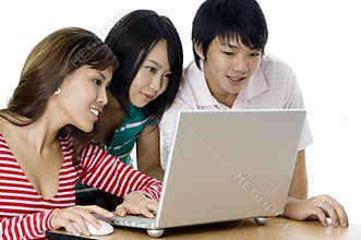 Students Working As Group