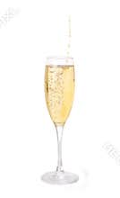 Champagne in glass