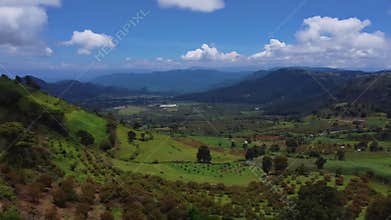 Small village near Malinalco mexico