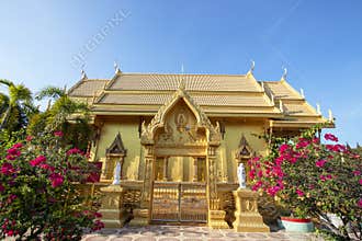 Phra Prang Muni Temple At Sing Buri province