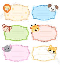 Animal label / frame