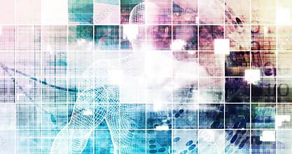 Technological Advancement and Leap Forward Revolution Concept