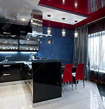 Luxury kitchen interior