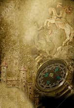 Parchment expedition in search of treasure
