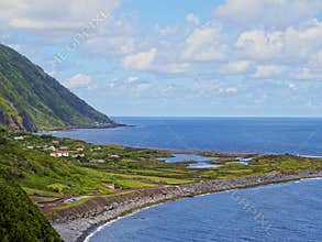 Faja dos Cubres on Sao Jorge Island, Azores