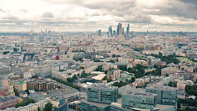 Cloudy day in Moscow