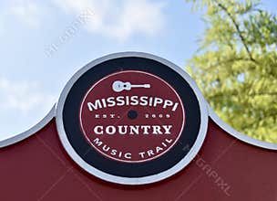 Mississippi Country Music Trail Marker