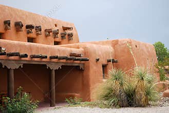 New Mexico adobe house