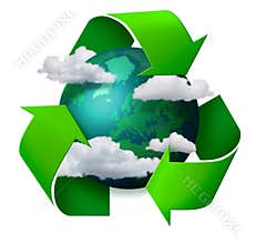 Climate change recycling concept