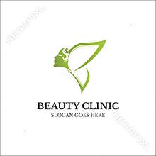 Beauty butterfly logo, salon and spa logo concept.