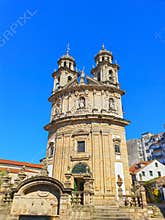 Pilgrim church in Pontevedra