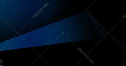 Abstract blue geometric multicolor triangles pattern with seamless transition color movement,