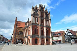 Town hall in Tangermuende