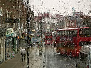 London in the Rain