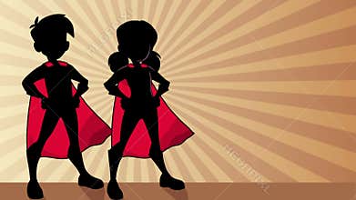 Super Kids Ray Light Silhouette