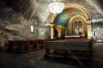 Underground chapel