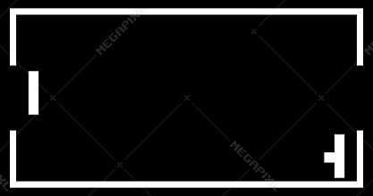 Retro vintage computer arcade game