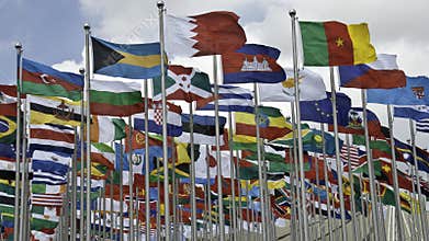 Expo 2010 - Flags