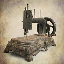 Antique sewing machine