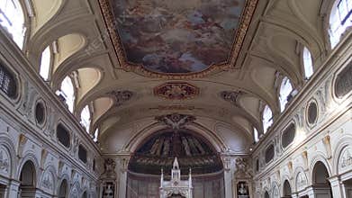 Santa Cecilia mess in Rome, Italy