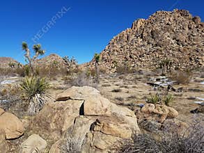 Boulder Formation in Joshua Tree National Park