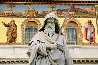 Statue of Saint Paul, Rome