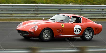 Classic Ferrari sports racing car