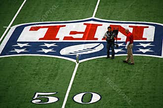 Cowboys Stadium 50 Yard Line Trophy