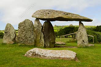 The Pentre Ifan burial chamber in Pembrokeshire