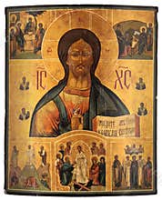 Antique orthodox icon