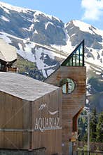 Aquatic paradise Aquariaz in french Avoriaz