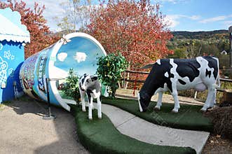 Ben & Jerrys Ice Cream Factory, Vermont, USA